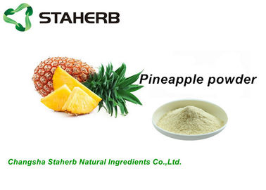 China 100% natürliches gefriertrocknetes Ananas-Auszug-Pulver-geeignetes Nahrungsmittelgrad-Getränk fournisseur