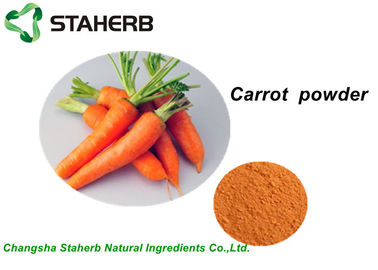 China 100% reines Gemüseauszug-Pulver, organisches Karottensaft-Pulver mit Vitamin B1 fournisseur