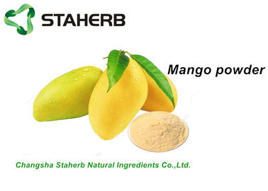 China Mango-Saft entwässerte Frucht-Pulver-hellgelbe Farbvitamine enthalten fournisseur
