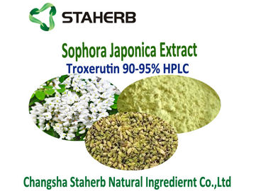 China 95,0% hemmen Troxerutin-Sophora Japonica-Auszug-Ergänzung Plättchen-Anhäufung fournisseur