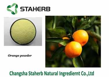 China Orange Frucht-antibakterielle Pflanzenauszüge, entwässertes Zitrusfrucht Aurantium-Pulver hellgelb fournisseur