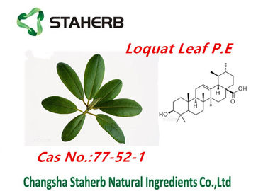 China Saures Pulver-reine natürliche Pflanzenauszüge Loquat-Blatt-Auszug Ursolic fournisseur