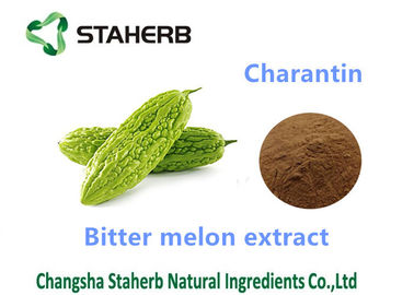 China Bittere Melonen-entwässerte Gemüseauszug-Pulver/Gemüsepulver Charantin 10% fournisseur