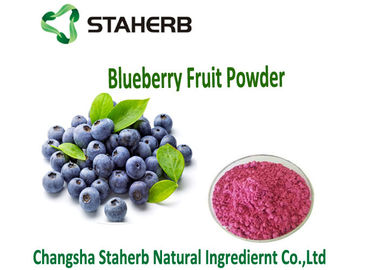 China Organischer Blaubeersaft entwässerter Frucht-Pulver Anthocyanosides-Bestandteil fournisseur