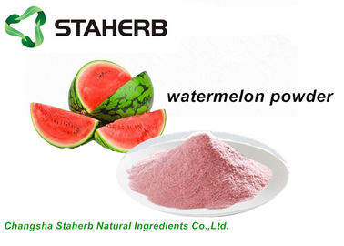 China 100% enthält wasserlösliches gefriertrocknetes Wassermelonen-Pulver-Rosa Nährstoffe fournisseur