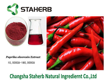 China Rote Pulver-/Öl-Naturkost-Zusätze kühlen Paprikaextrakt-Bestandteile fournisseur