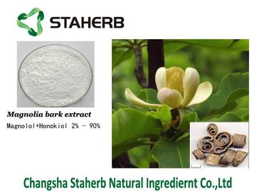 China Weißes Kristalllösungsmittel des Magnolie Officinalis-Barken-Auszug-45%-95% Honokiol - Rückstand geben frei fournisseur