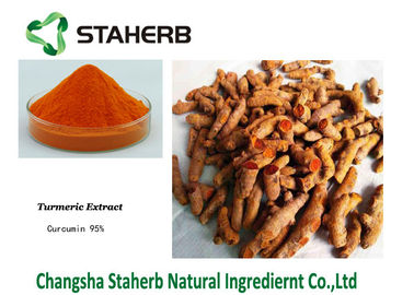 China Farbstoff-Lebensmittel-Zusatzstoff-Kurkumin-natürlicher Pflanzenauszug-Gelbwurz-Auszug fournisseur