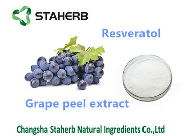 China Trauben-Haut-Auszug-natürlicher kosmetischer Bestandteile Resveratrol 5% Cas No.501-36-0 fournisseur