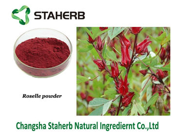 Roselle-Pulver-reine natürliche Pflanzenauszüge, Hibiscus Sabdariffa-Auszug enthalten Anthocyanidin Schisandrins fournisseur