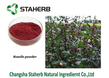 Roselle-Pulver-reine natürliche Pflanzenauszüge, Hibiscus Sabdariffa-Auszug enthalten Anthocyanidin Schisandrins fournisseur